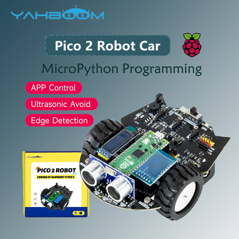 Diy For Electronics - Yahboom Raspberry Pi Pico 2 Robot