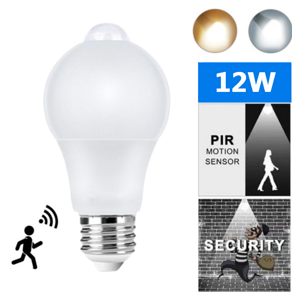 Ldr Light Sensor - PIR Motion Sensor LED Light Bulb