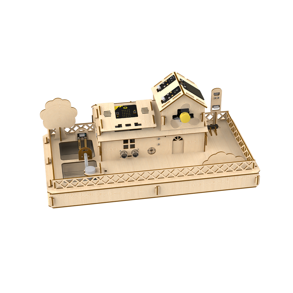 Diy For Electronics - Hiwonder IoT Smart House Kit with