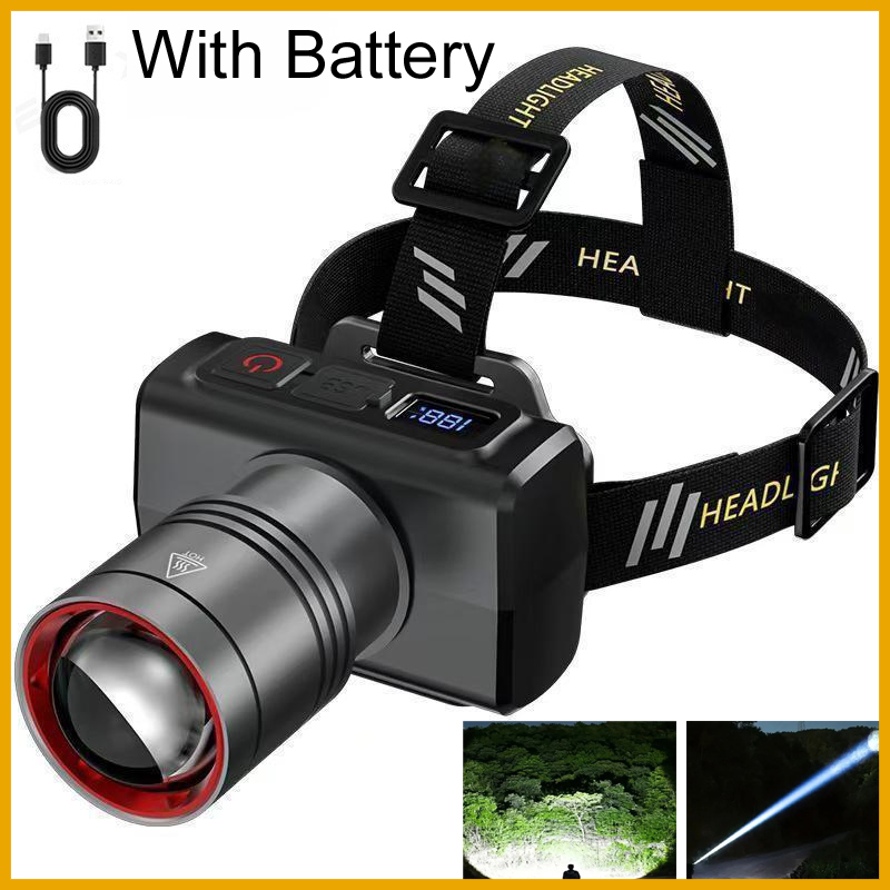 Ldr Light Sensor - 2026 LED digital Rechargeable Headlamp Super