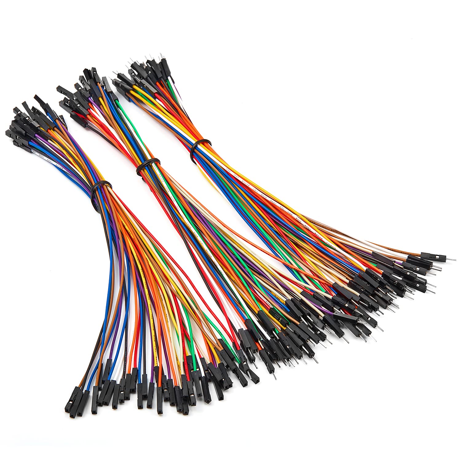 Breadboard Jumper Wire - 120pcs 40 Pin Breadboard Jumper Cable