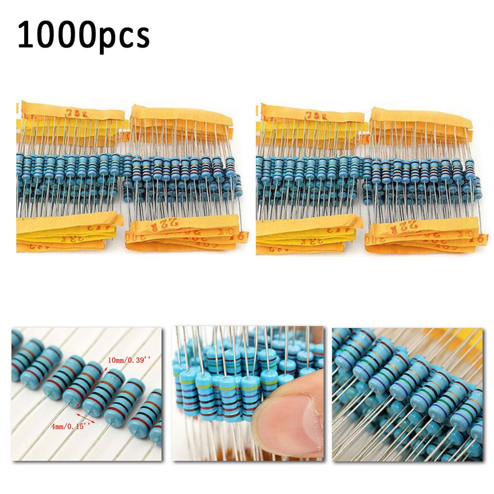 R/Diy Electronics - 1000pcs 1% 1W 100 Value Metal