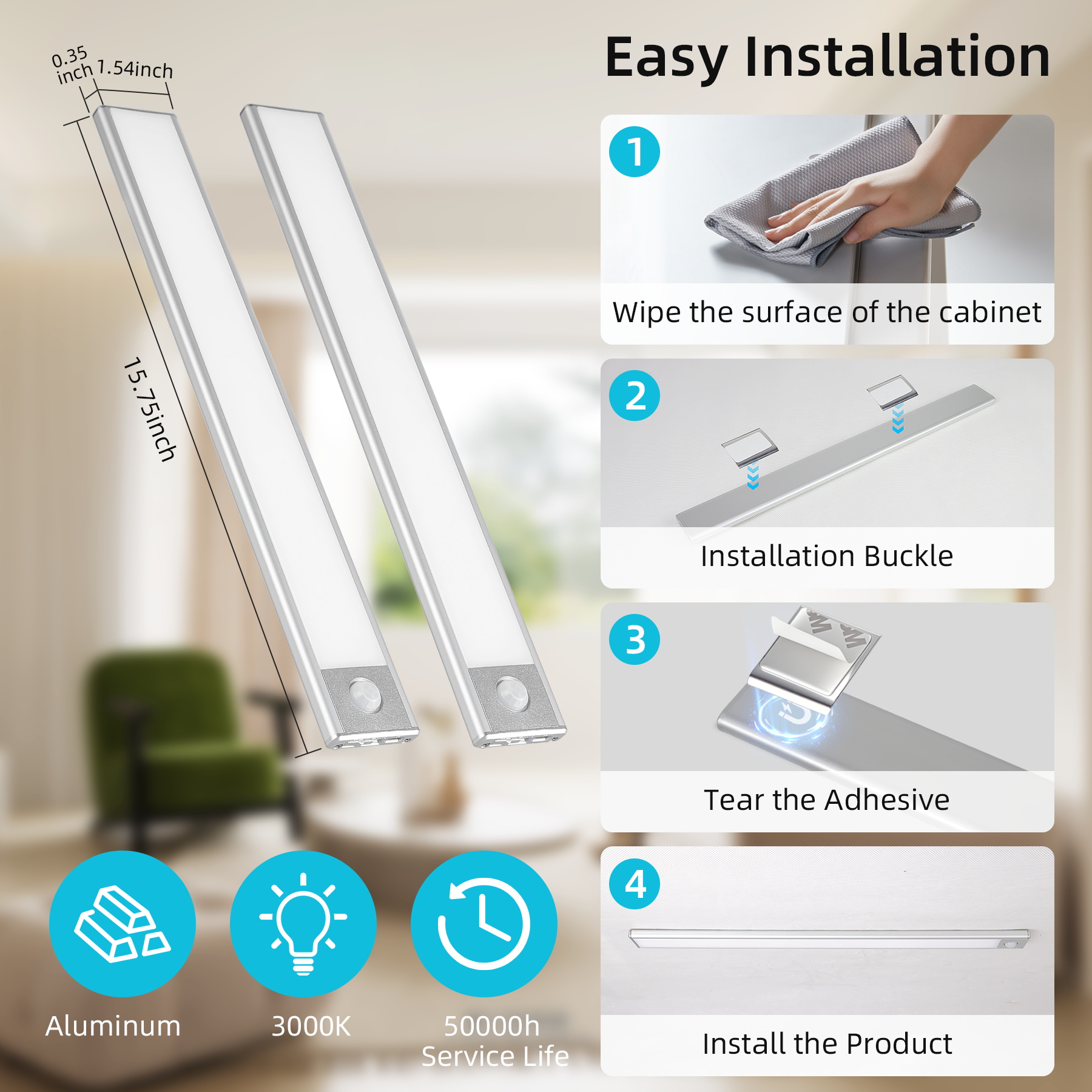 Ldr Light Sensor - Night Light Under Cabinet Lights Ultra