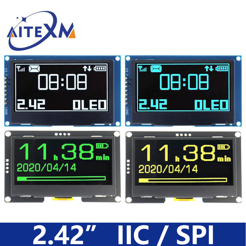 I2C Lcd Display - 2.42 inch 2.42