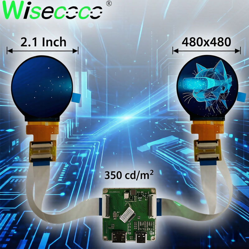 Diy Electronic Modules - 2.1 Inch Dual IPS Round Display