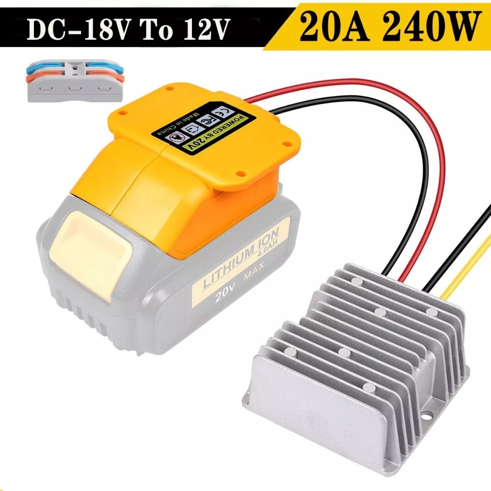 Diy Electronics Starter Kit - Converter Adapter For Dewalt DC 18V