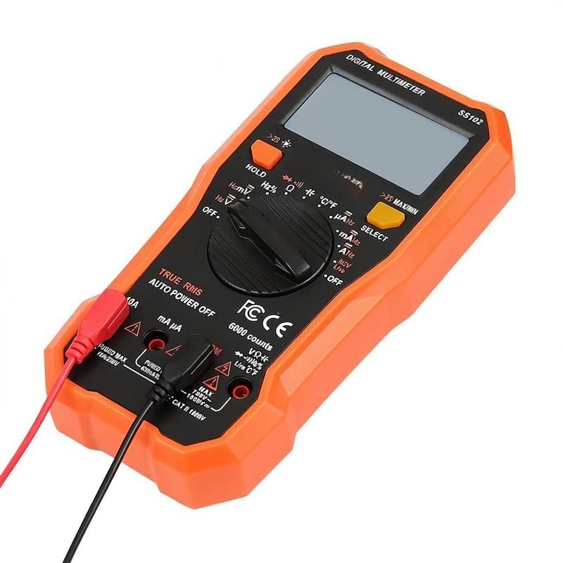 Diy Home Electronics Lab - AC DC Voltage Tester 6000 Counts