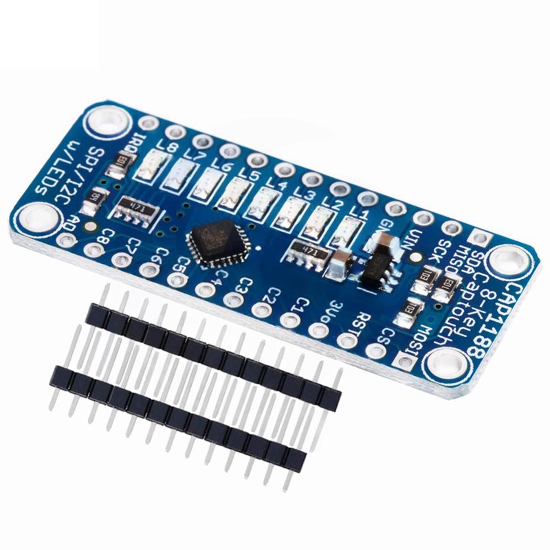 Diy Electronic Modules - LXYB18B CAP1188 8-Key Capacitive Touch Sensor