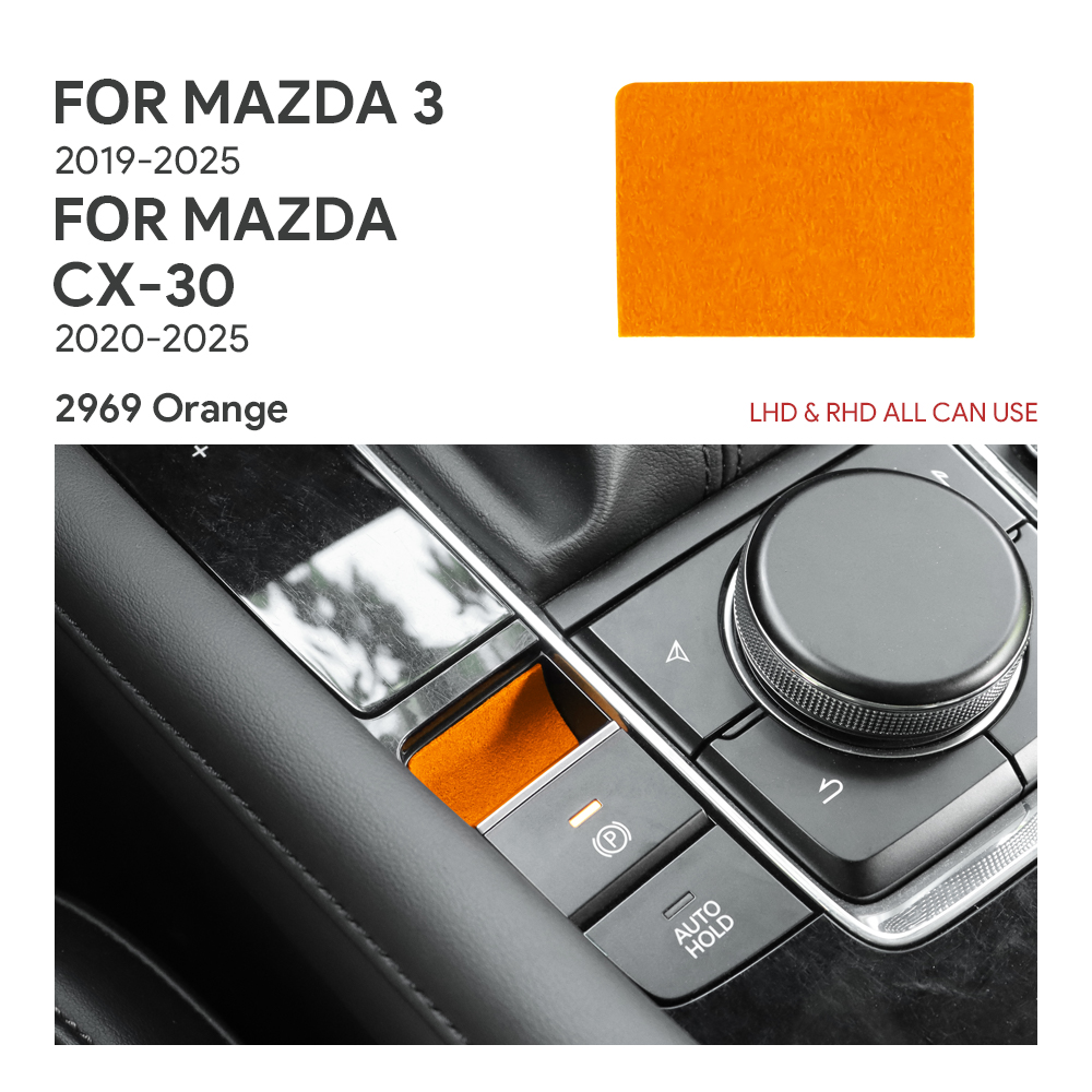 Learn Diy Electronics - Premium Suede Trim Sticker For Mazda
