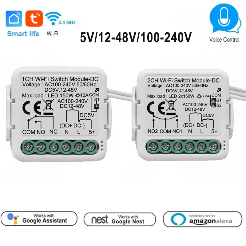 Diy Electronic Modules - Tuya Smart Dry Contact Switch Module