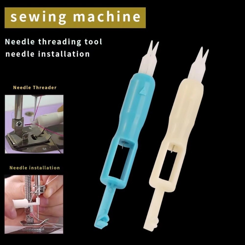 Diy Electronics Starter Kit - 1/2Pcs Needlework Automatic Needle Threader Plastic
