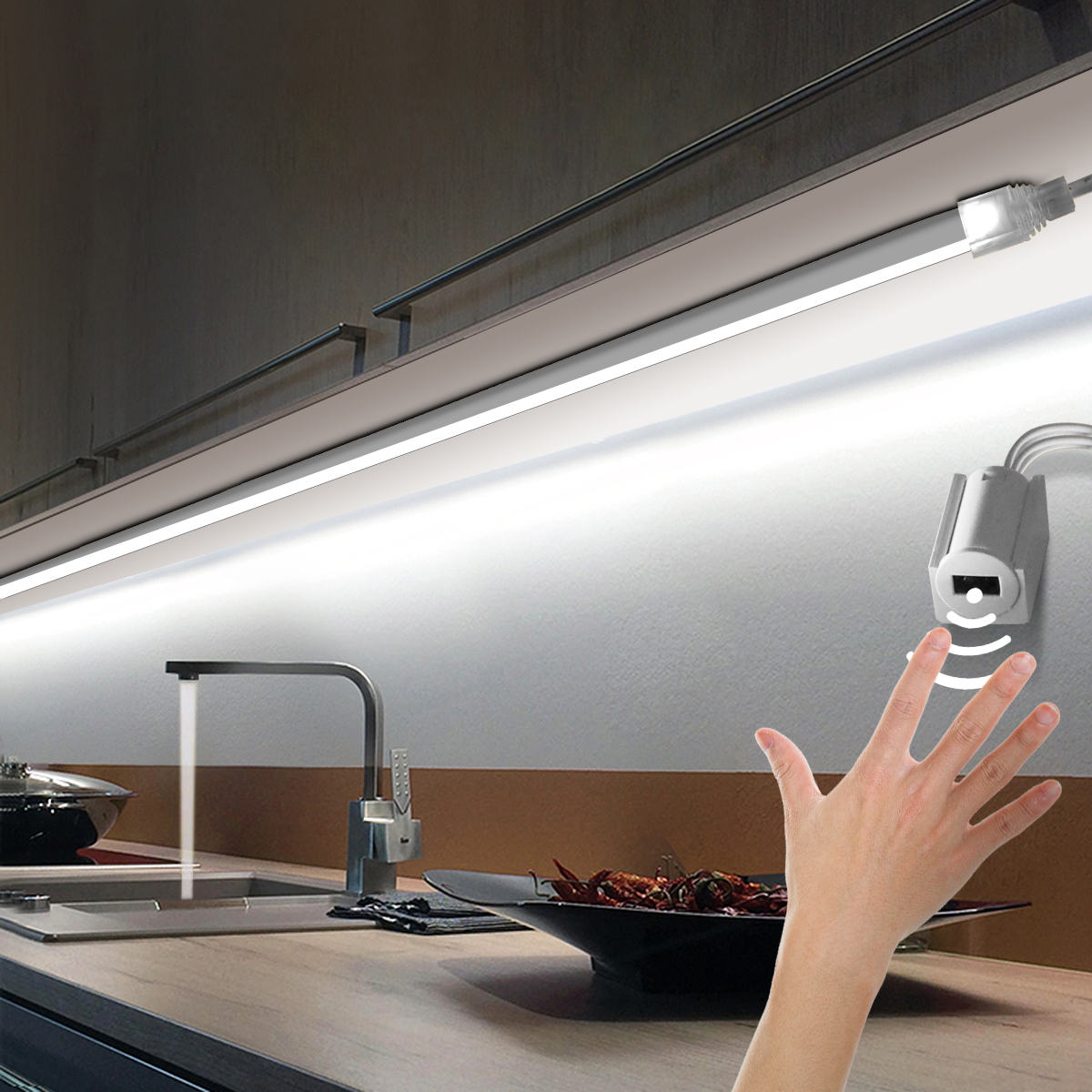 Ldr Light Sensor - Smart Hand Sweep Neon Lights LED