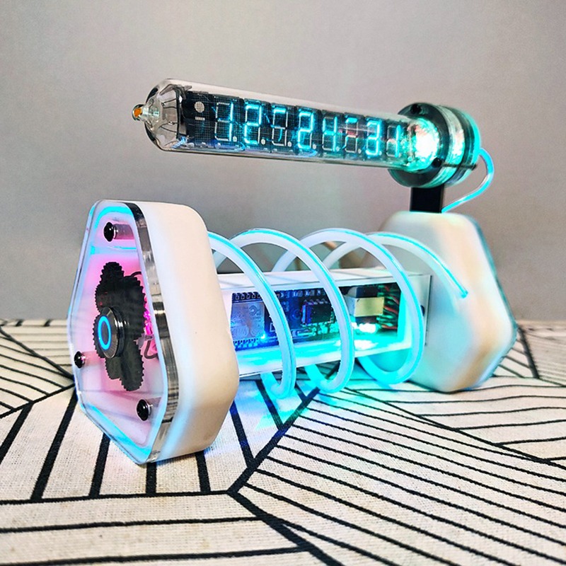 Room Design Clock Bedside Tabl - Diy Electronics Table avaliação e preço