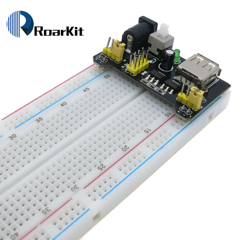3.3V/5V MB102 Breadboard power - Breadboard Jumper Wire avaliação e preço