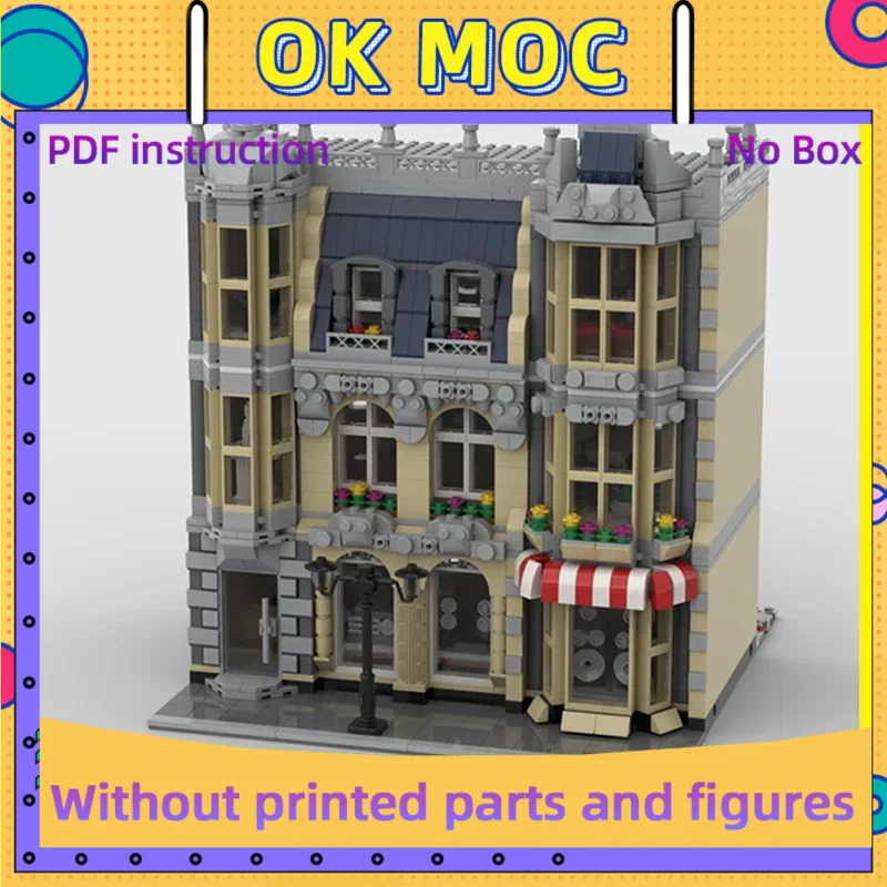 Moc Building Blocks Street Vie - Diy Electronics Stores avaliação e preço