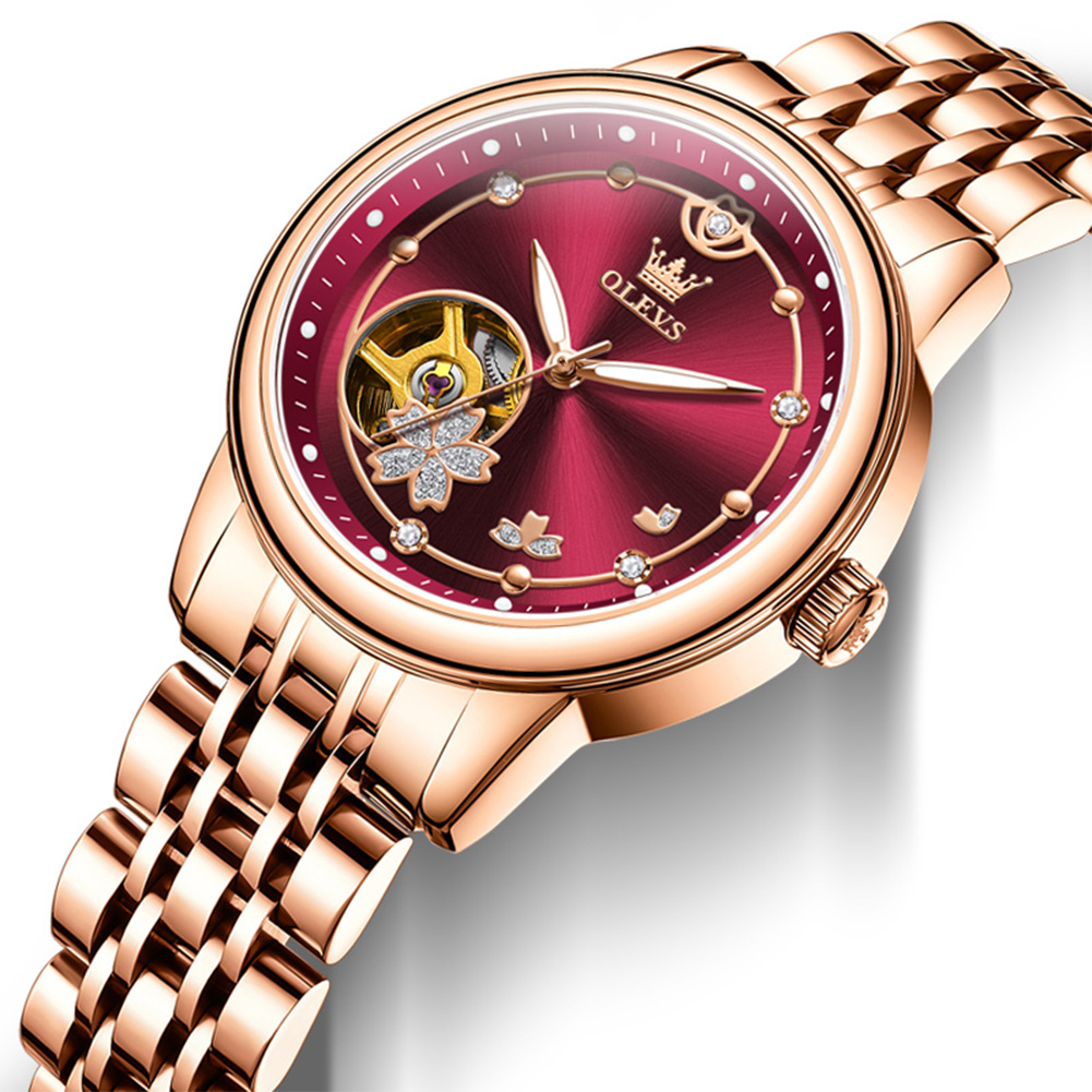 Rose Gold Wine Red Luxury Casu - Push Button Tactile avaliação e preço