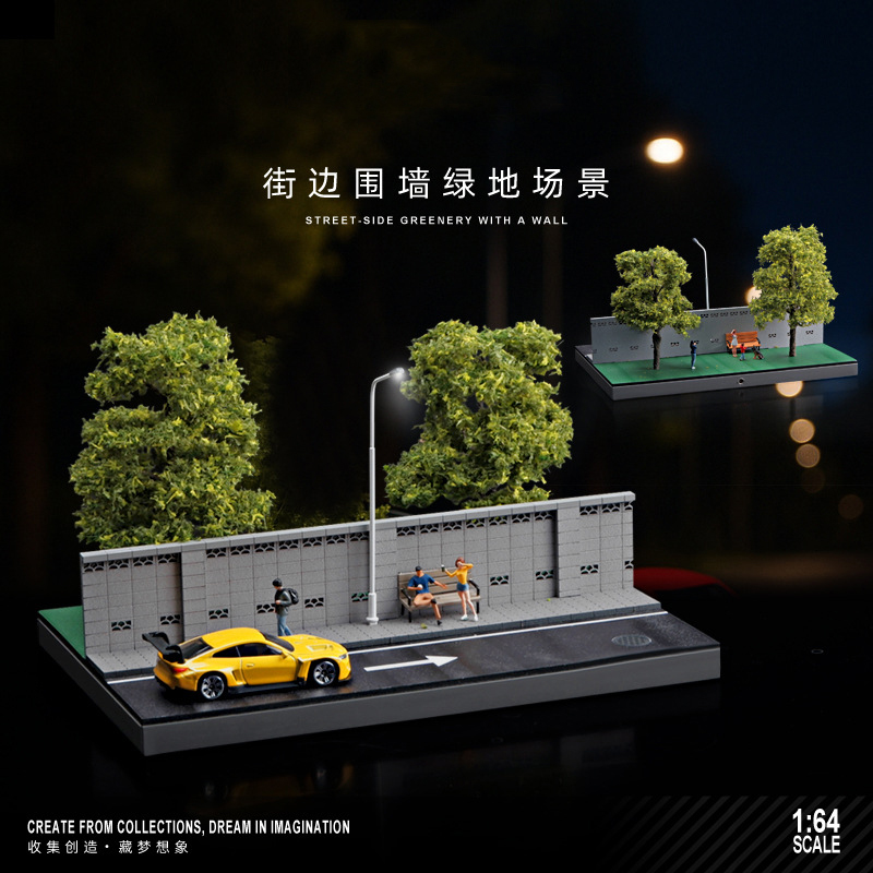 1/64 Diorama Miniature Scene C - Hobby Diy Electronics Kit avaliação e preço