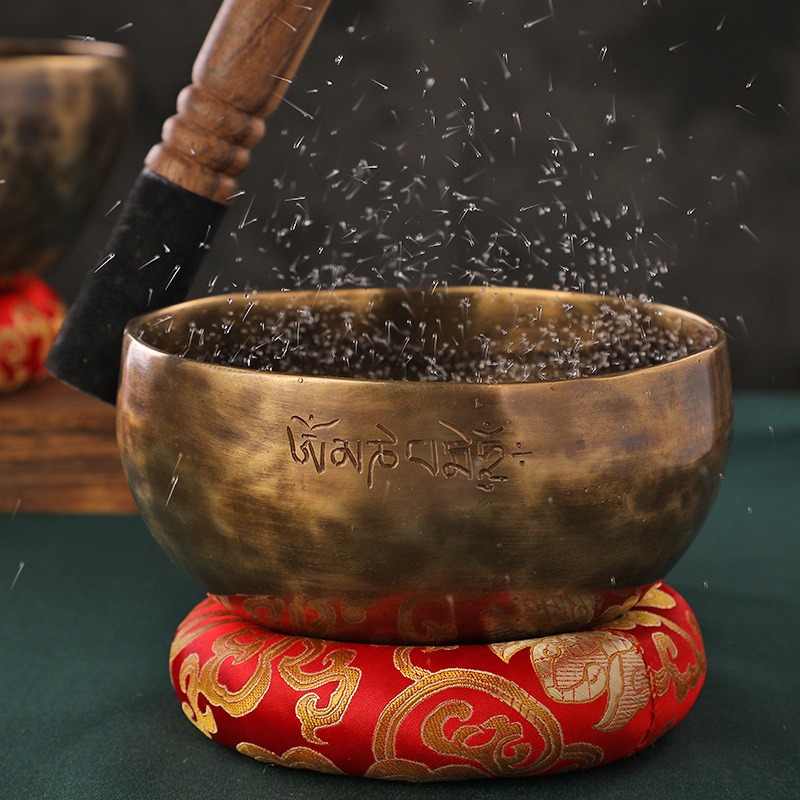 Tibetan Singing Bowl Copper Or - Learn Diy Electronics avaliação e preço