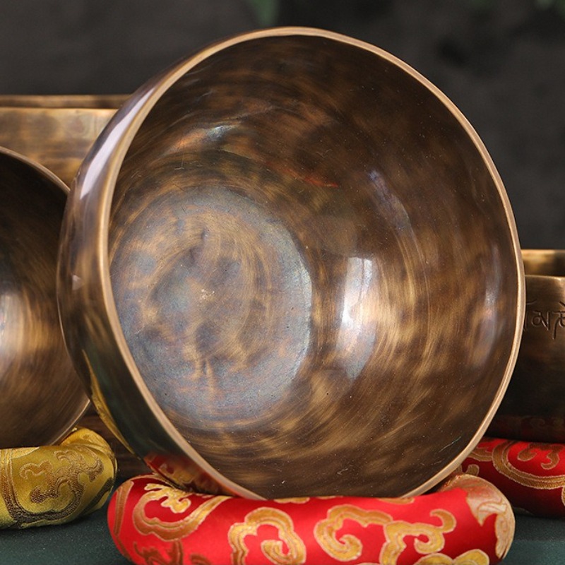 Tibetan Singing Bowl Copper Or - Learn Diy Electronics avaliação e preço