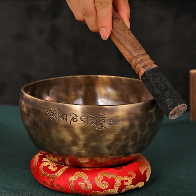 Tibetan Singing Bowl Copper Or - Learn Diy Electronics avaliação e preço