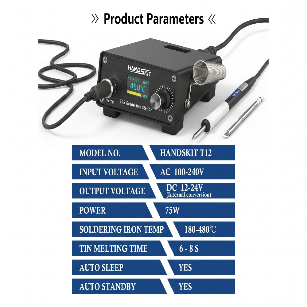 T12 Cordless Portable Solderin - Diy Soldering Station No Electronics avaliação e preço