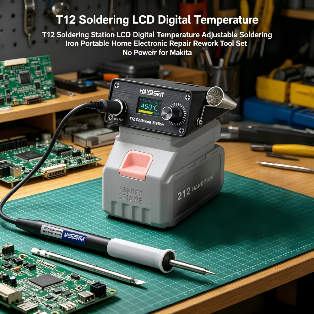 T12 Cordless Portable Solderin - Diy Soldering Station No Electronics avaliação e preço