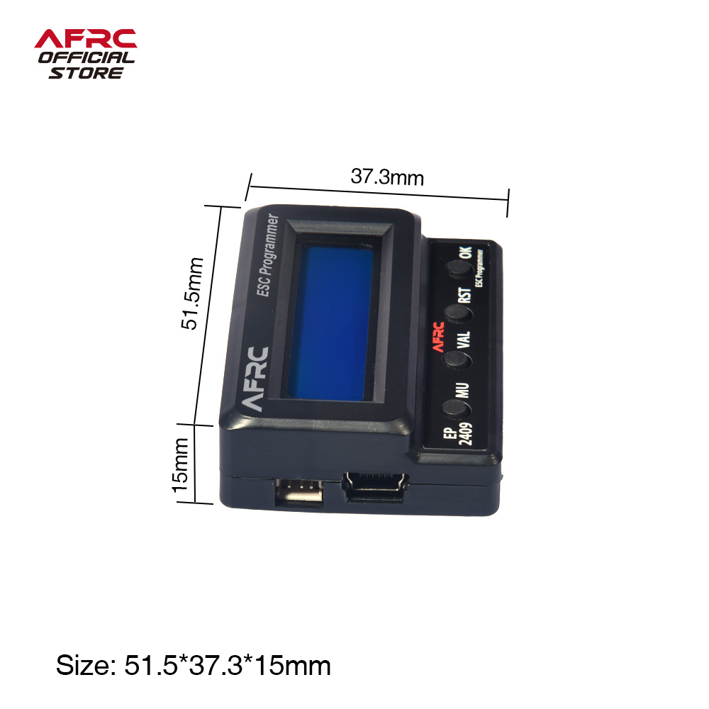 AFRC EP2409 LCD ESC programmer - Diy For Electronics avaliação e preço
