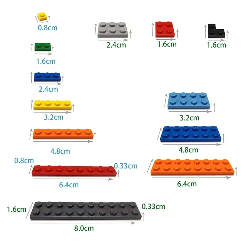 100PCS MOC 2420 Plate 2x2 Buil - Diy Electronics Ideas avaliação e preço