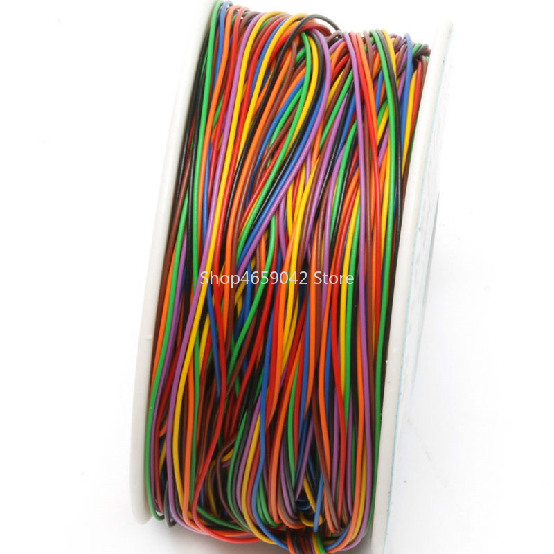 8 Colors OK Line 30AWG Wrappin - Breadboard Jumper Wire avaliação e preço