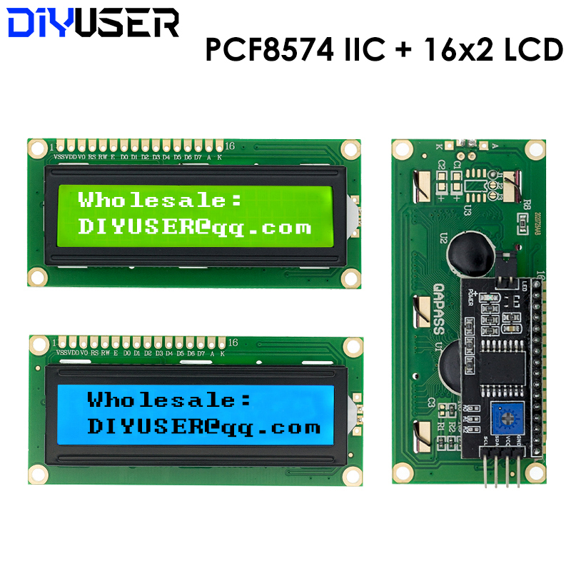 LCD1602 1602 LCD Module Blue / - I2C Lcd Display avaliação e preço