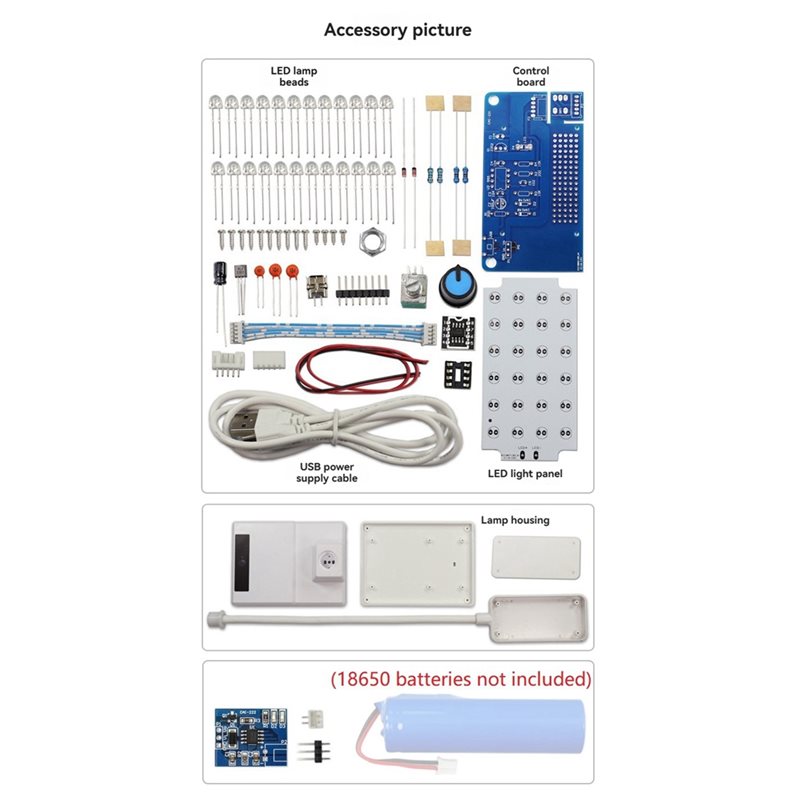 AYHF NE555 PWM Circuit LED Dim - Diy Electronics Table avaliação e preço