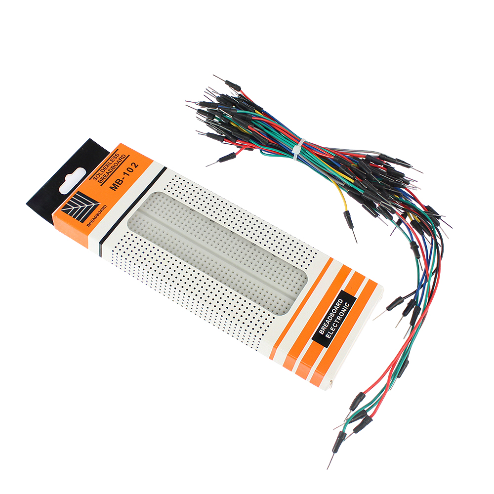 830 Points MB102 Breadboard Pr - Breadboard Jumper Wire avaliação e preço