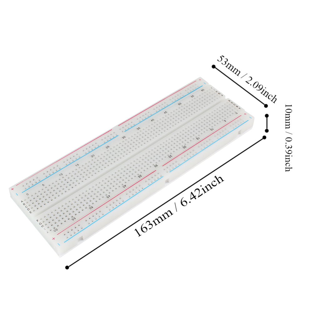 830 Points MB102 Breadboard Pr - Breadboard Jumper Wire avaliação e preço