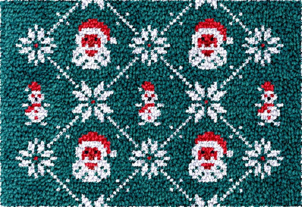 Santa Claus DIY Latch hook kit - Hobby Diy Electronics Kit avaliação e preço