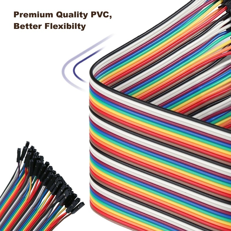 40Pin Dupont Cable Ribbon Jump - Breadboard Jumper Wire avaliação e preço