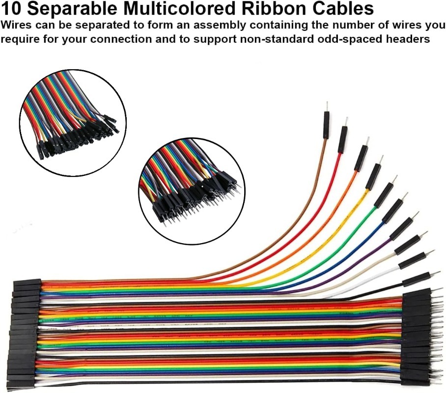 40Pin Dupont Cable Ribbon Jump - Breadboard Jumper Wire avaliação e preço