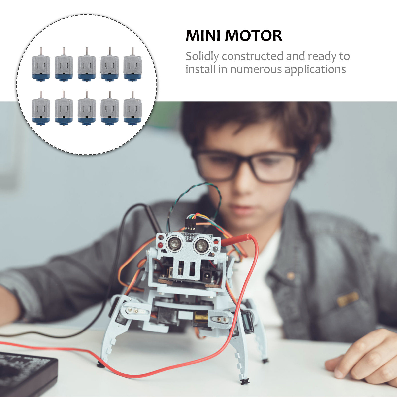 10Pcs Mini Dc Motor 3V High To - Diy For Electronics avaliação e preço