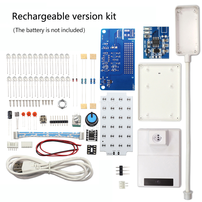 NE555 LED Dimming Table Lamp K - Diy Electronics Table avaliação e preço
