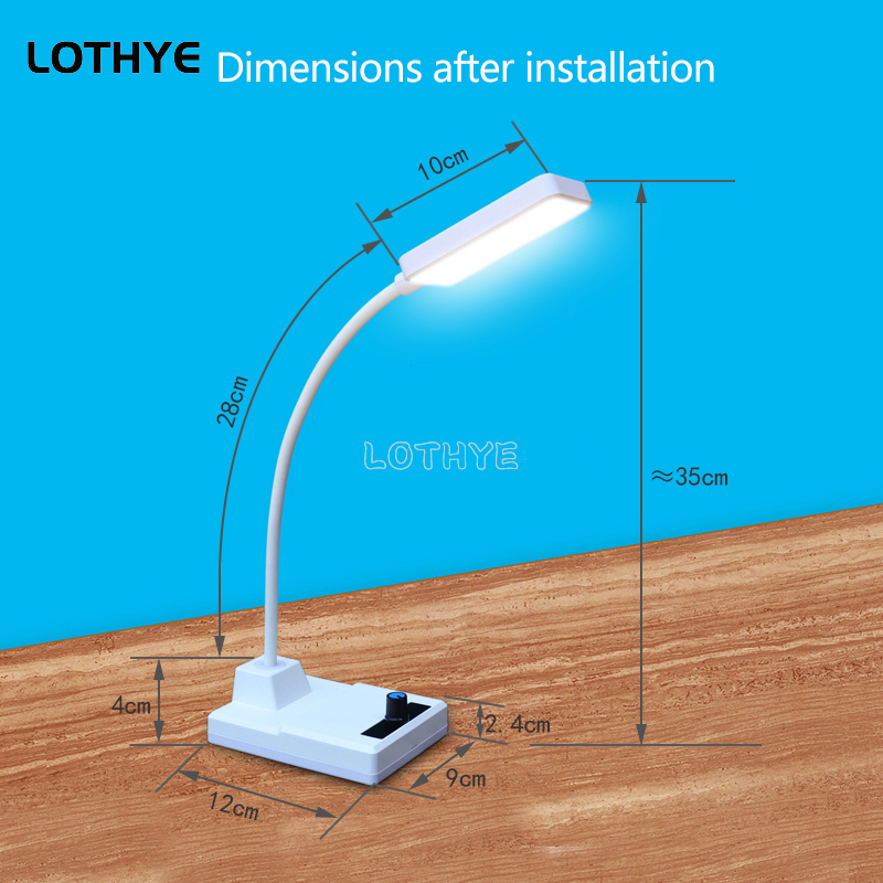 NE555 LED Dimming Table Lamp K - Diy Electronics Table avaliação e preço
