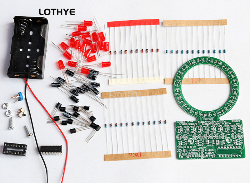 DIY Kit LED Gradient Ring Wate - Learn Diy Electronics avaliação e preço
