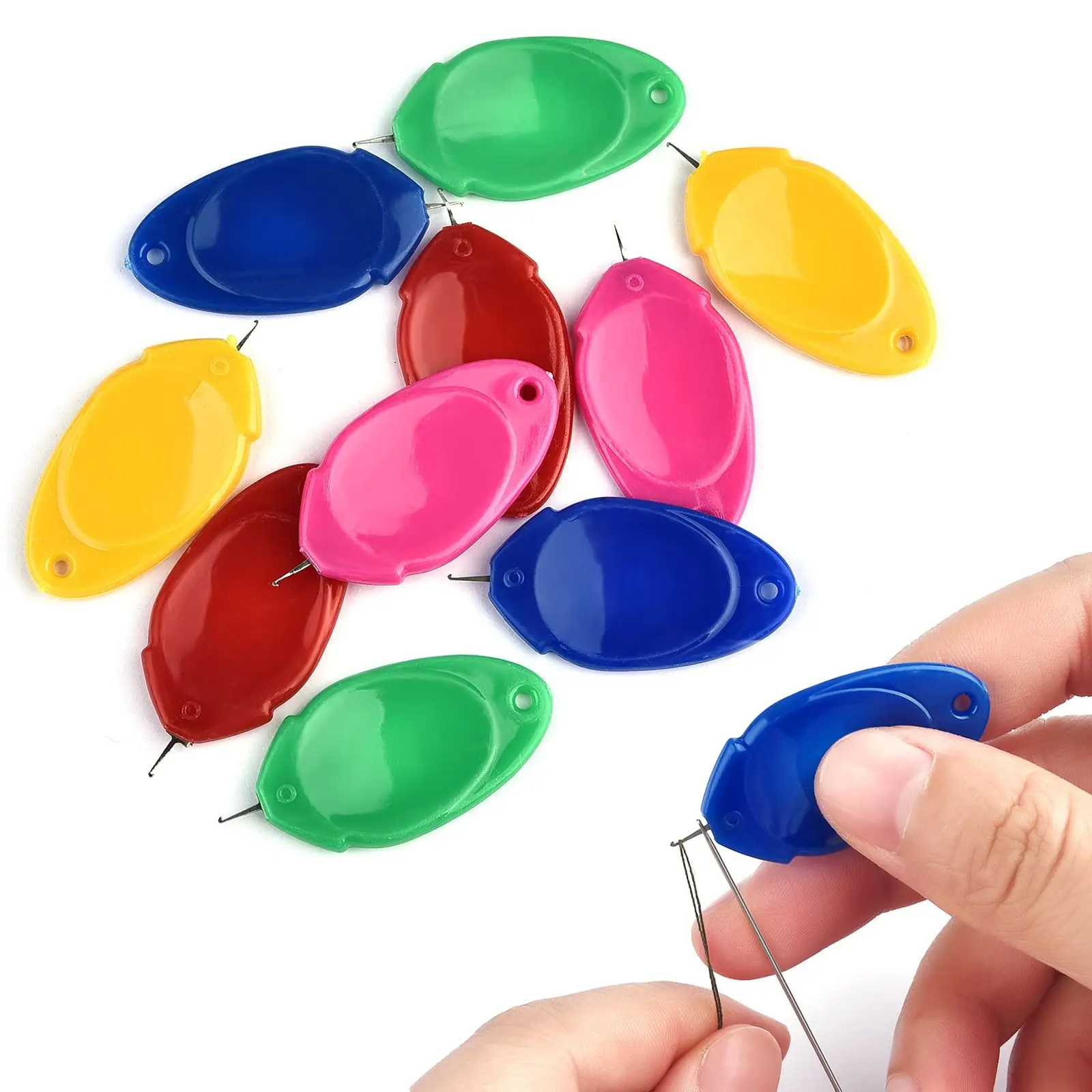 10pcs Needle Threader Elderly  - Diy Electronics Starter Kit avaliação e preço