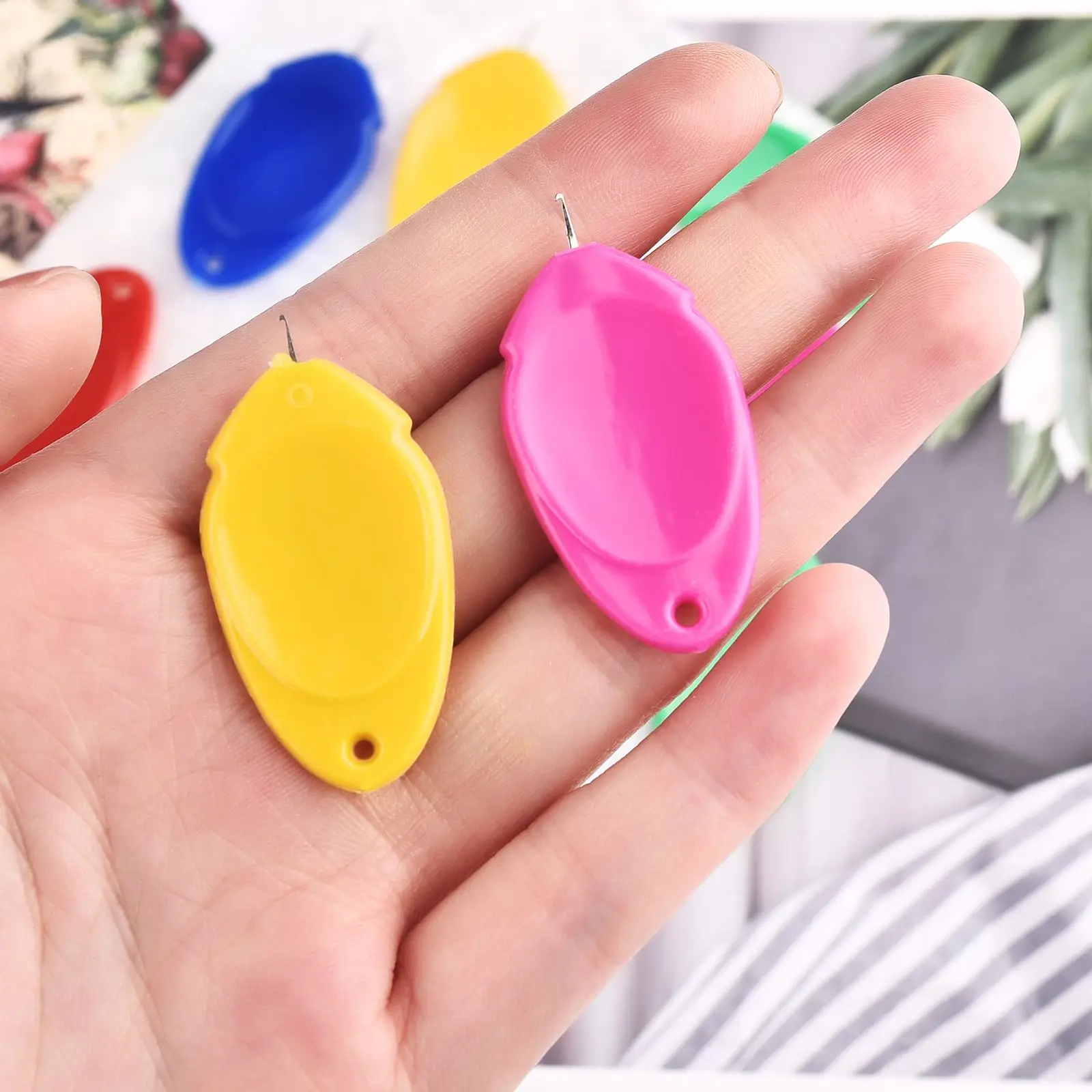 10pcs Needle Threader Elderly  - Diy Electronics Starter Kit avaliação e preço