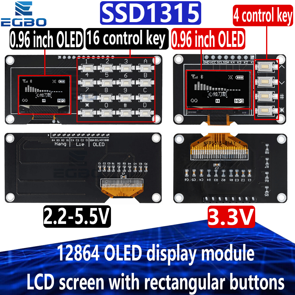product 0.96 inch OLED IIC Whi - I2C Lcd Display avaliação e preço