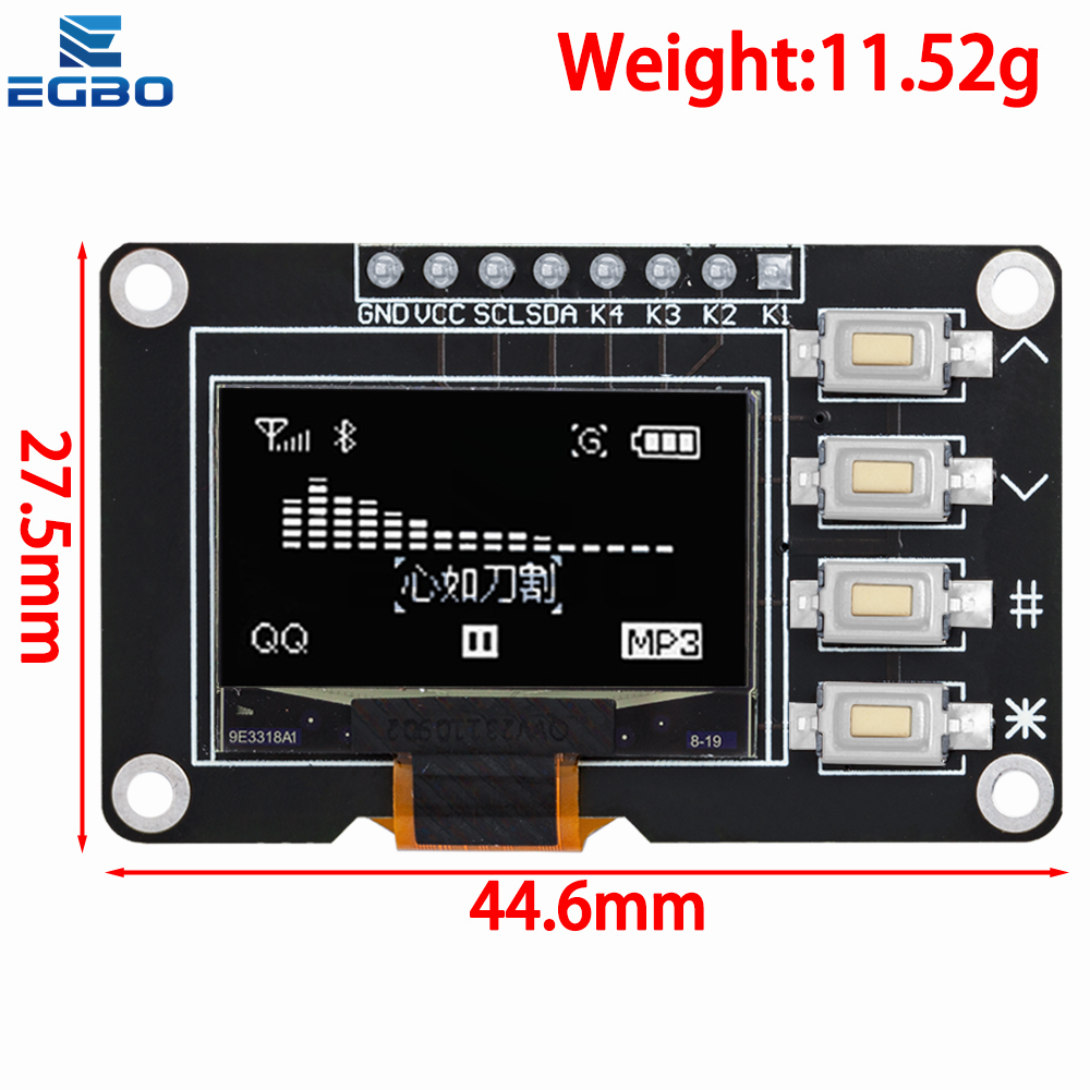 product 0.96 inch OLED IIC Whi - I2C Lcd Display avaliação e preço