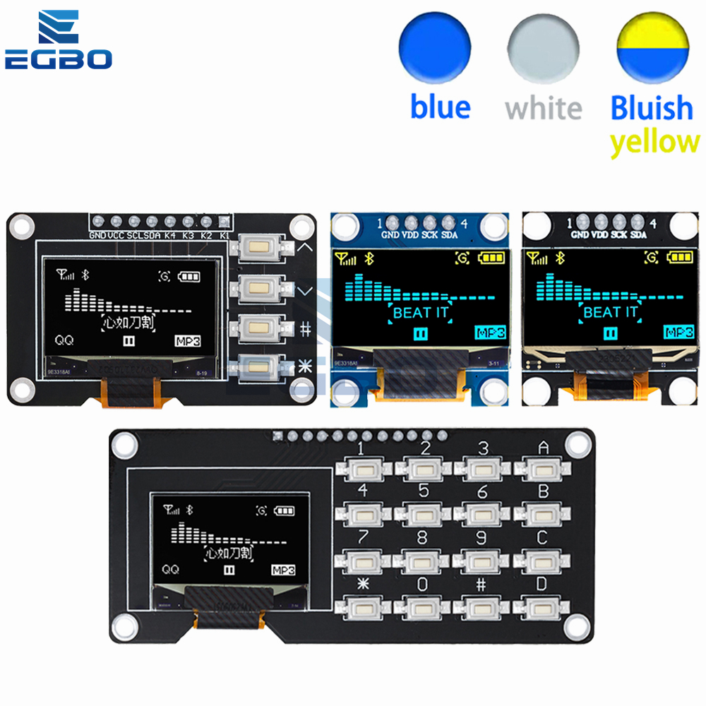 product 0.96 inch OLED IIC Whi - I2C Lcd Display avaliação e preço