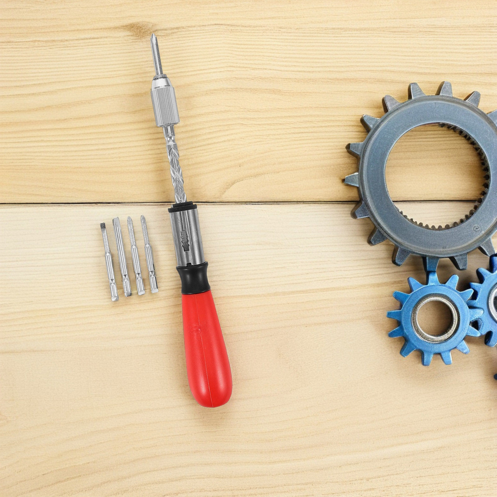1Set Ratcheting Screwdriver Er - Useful Diy Electronics avaliação e preço