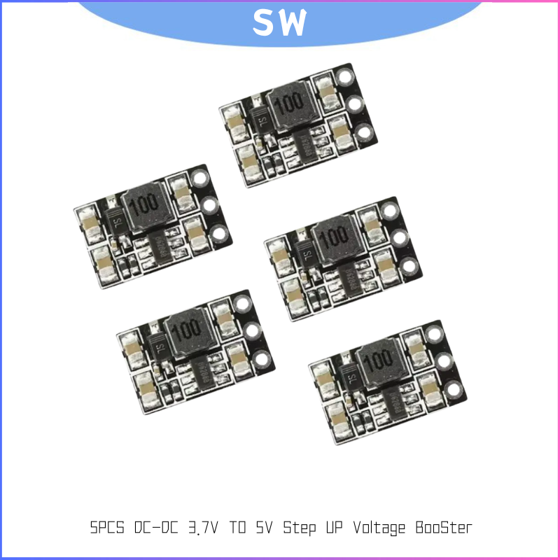 5PCS New DC-DC 3.7V To 5V Step - Diy Electronic Modules avaliação e preço
