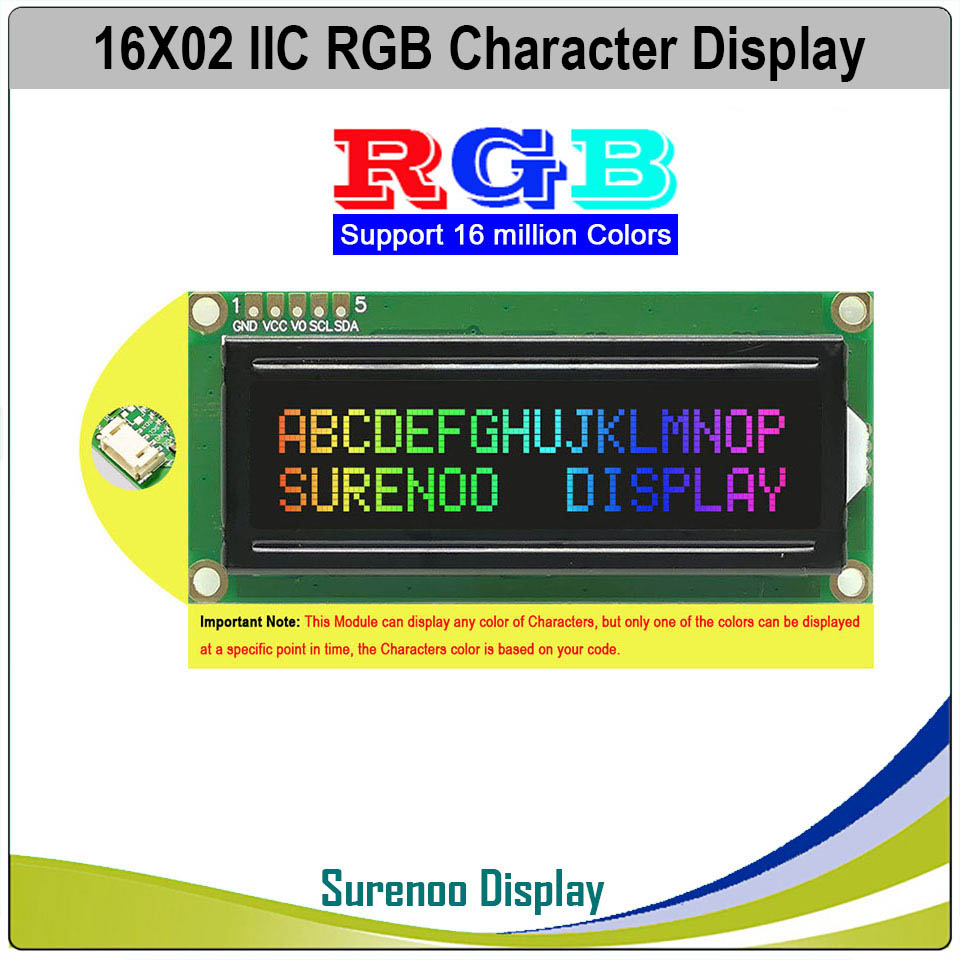 Grove 162 16X2 1602 3.3-5V Ser - I2C Lcd Display avaliação e preço