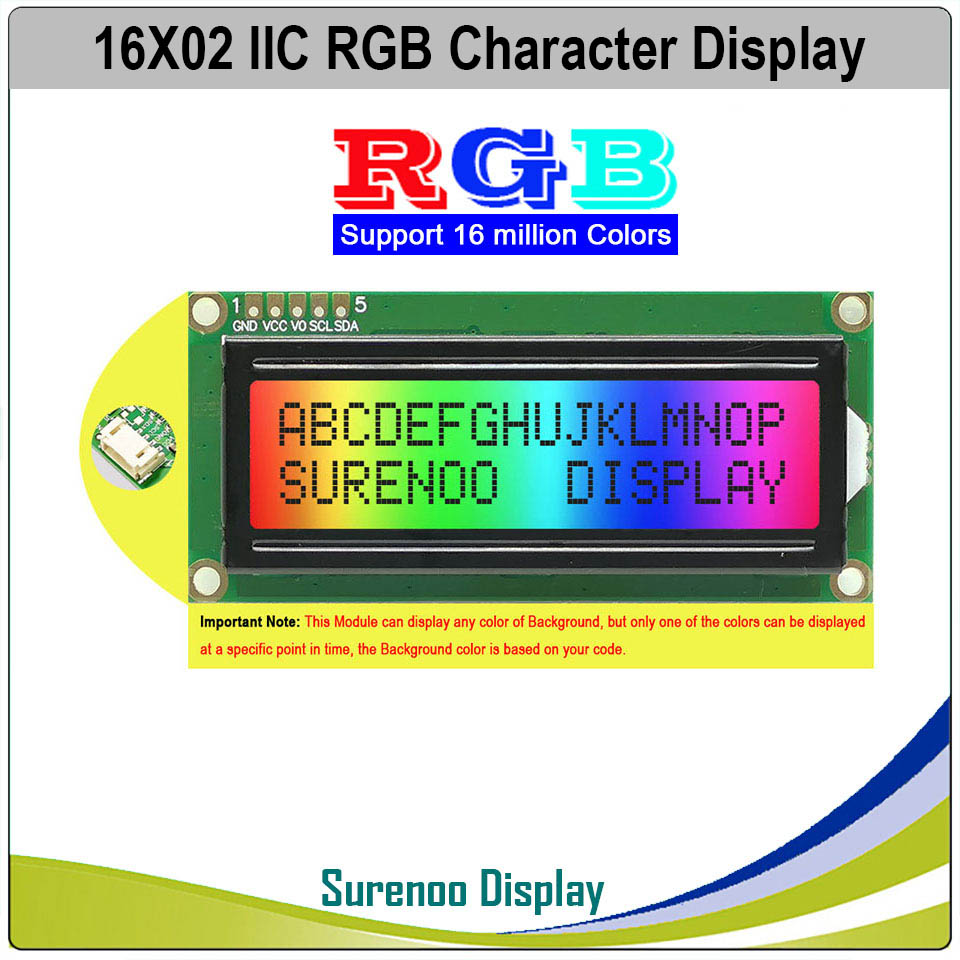 Grove 162 16X2 1602 3.3-5V Ser - I2C Lcd Display avaliação e preço