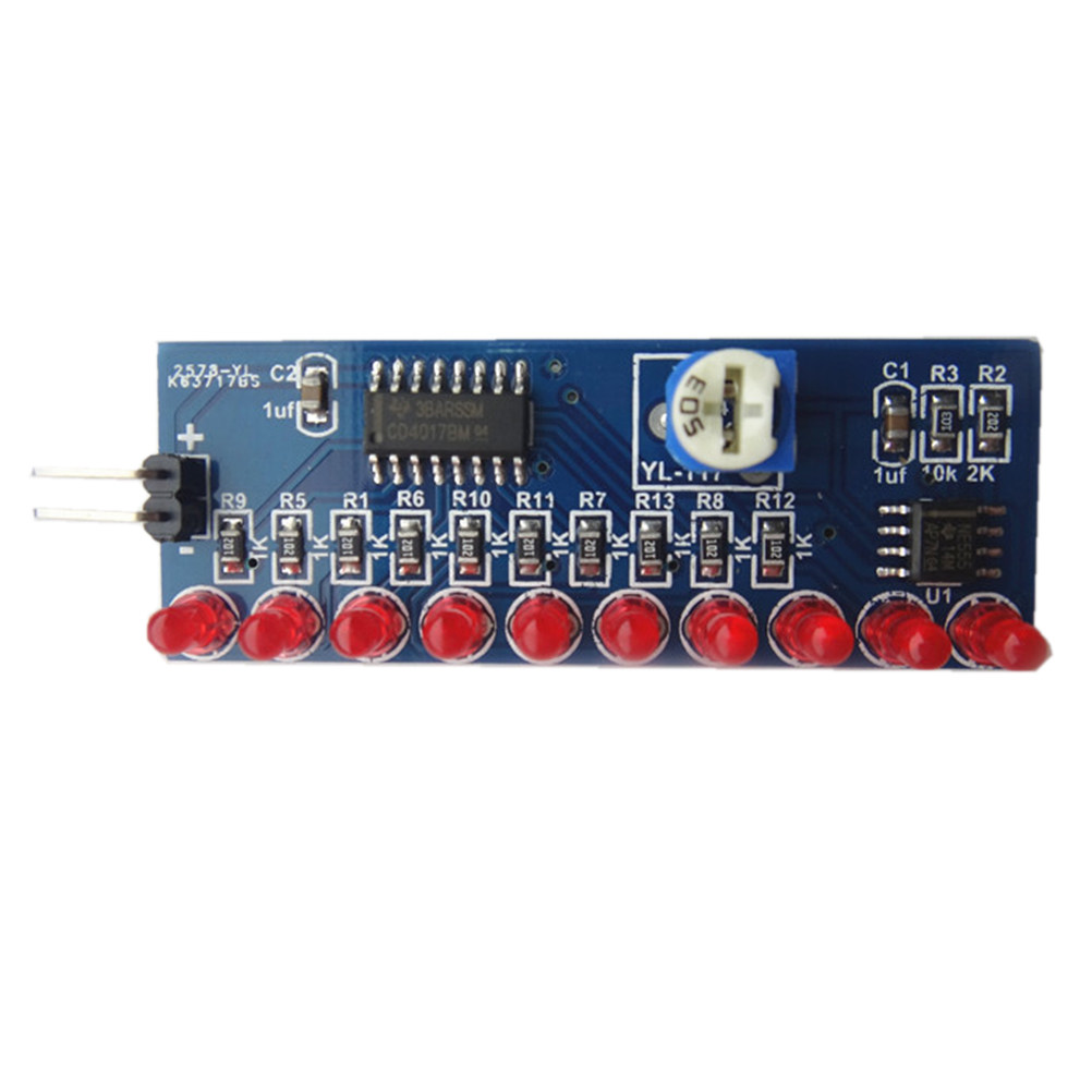 Ne555 Cd4017 Water Lamp Kit 10 - Hobby Diy Electronics Kit avaliação e preço